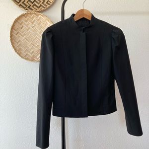 BCBG MAXAZRIA Black Blazer Jacket Size 4